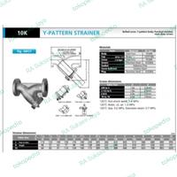 Gambar Y strainer kitz 4 inch cast iron jis 10k original 100% dari RA Sukses Jaya undefined 5 Tokopedia