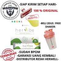 Gambar HERWELL HERVIBE 1 BOX ISI 16 SACHET DIET DETOX BELI 2 FREE SHAKER - 1 BOX ISI 16 dari Madeformen undefined 1 Tokopedia