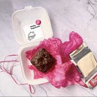 Gambar 7x7cm Valrhona Fudgy Brownie Exclusive Chocolate dari HussH Kitchen undefined 4 Tokopedia