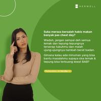 Gambar HERWELL HERVIBE 1 BOX ISI 16 SACHET DIET DETOX BELI 2 FREE SHAKER - 1 BOX ISI 16 dari Madeformen undefined 4 Tokopedia