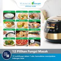 Gambar VIENTA New Smart Rice Cooker 5L Low Carbo dari Vienta Blue Gaz Official Store undefined 4 Tokopedia