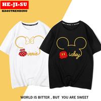 Gambar Kaos Couple Pasangan Mickey Minnie Head Write Hitam Putih Terbaru - MM03 PUTIH, M dari Executiveprint undefined 1 Tokopedia