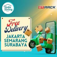 Gambar Rak Gudang AYORACK AL3-2025S 2.5M Rack Besi Multi Fungsi 4 Susun 300KG - Starter dari IndoLiving undefined 4 Tokopedia