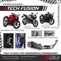 Gambar KNALPOT 3TECH FUSION RACING 3 SUARA ORIGINAL - YAMAHA - R15V3/V4, MANUAL dari 3Tech Racing Evolutions undefined 2 Tokopedia