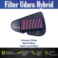 Gambar FIlter Udara Beat Fi/Esp Vario 110 Fi Scoopy Fi/Esp Proper Racing Line - Air FIlter Beat Fi/Esp Vario 110 Fi Scoopy Fi/Esp Proper Racing Line kain mesin - Beat Fi/Esp dari Buddy Custom undefined 4 Tokopedia