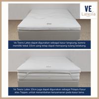 Gambar Mattress / Matras Topper Full Latex VE Teens 10 cm Ukuran 180x200 - Feel : Medium dari VE Latexia Official Store undefined 3 Tokopedia