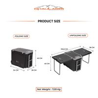 Gambar Cooler Box Cooling Box Dhaulagiri 32 Liter Multifungsi Meja Camping Mancing Outdoor dari Makadam Adventure undefined 4 Tokopedia