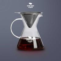 Gambar Coffee Maker Pot V60 Teko Kopi Barista 600ml + Filter - 500ml dari Coffetarian undefined 5 Tokopedia