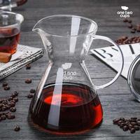 Gambar Coffee Maker Pot V60 Teko Kopi Barista 600ml + Filter - 500ml dari Coffetarian undefined 3 Tokopedia