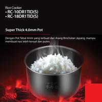 Gambar Toshiba 1.8L Rice Cooker Digital RC-18DR1TID(S) Penanak Nasi Magic Com dari BestBro Elektronik undefined 2 Tokopedia