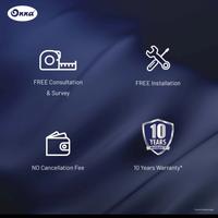 Gambar ONNA lioat Window Standard Tirai Jendela Minimalis Dengan Kasa Nyamuk dari HarmonyInterior undefined 5 Tokopedia