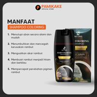 Gambar MYIWE Shampoo Penghitam Rambut Uban Hair Coloring Shampoo 100ml Ori - Shampo dari PAMIKAKE undefined 3 Tokopedia