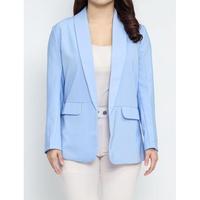 Gambar moni.official | Blazer Wanita Oversize With Furing - Blazer Polos - Fuschia, S dari 15storeqqq undefined 4 Tokopedia