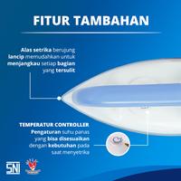 Gambar SETRIKA MIYAKO LISTRIK EL-1008M GOSOKAN BAJU IRON dari Bungkus Elektronik undefined 3 Tokopedia
