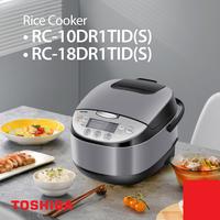Gambar Toshiba 1.8L Rice Cooker Digital RC-18DR1TID(S) Penanak Nasi Magic Com dari BestBro Elektronik undefined 1 Tokopedia