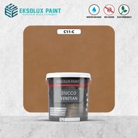 Gambar Cat Stucco Venetian Tembok Motif Semen Ekspos Italian - Type C11-C - 1 Kg dari Eksolux Paint Store undefined 1 Tokopedia