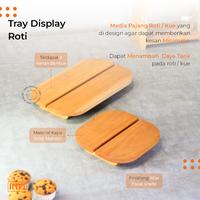 Gambar Tray Pajang Kue Roti Kayu Kitchenware Kokoh - INPI HOUSE - besar dari INPI House undefined 4 Tokopedia