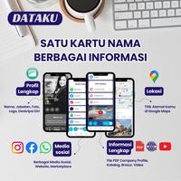 Gambar Cetak Kartu Nama Digital Pintar TerMURAH | Kartu Nama Ekslusif dari Dataku.ID undefined 2 Tokopedia