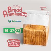 Gambar Bungkus Roti Plastik Klip Bread Bag Bakery Kemasan Kantong Makanan Premium DELKOCHOICE - 13 x 27 cm dari RUSFET Official Store undefined 5 Tokopedia