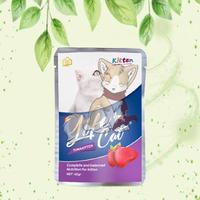 Gambar LIFECAT / LIFE CAT pouch 85GR TUNA KITTEN makanan kucing basah 85 GR - CC MK TUNA dari The PetCare undefined 1 Tokopedia