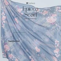 Gambar Halwa Epicea Scarf Series Segi Empat Voal Motif - Rosewood dari halwa scarf undefined 4 Tokopedia