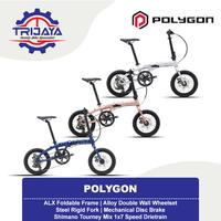 Gambar Polygon Metro 2 Sepeda Lipat 7 Speed [16 Inch] Folding Bike - Silver dari Trijaya Bike Shop undefined 1 Tokopedia