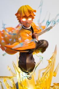 Gambar Action Figure Zenitsu Agatsuma Thunderclap Flash Diorama Demon Slayer dari ELSA KADO STORE undefined 4 Tokopedia