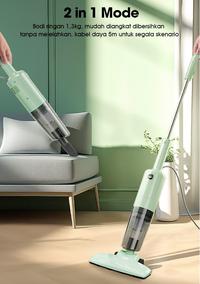 Gambar SAMONO 2in1 Vacuum Cleaner Anti Dust Mesin Penyedot Debu HEPA Filter dari Asera Decor undefined 4 Tokopedia