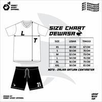 Gambar JERSEY PRINTING COSTUM/JERSEY BOLA/JERSEY FUTSAL/JERSEYSETELAN-KODE 31 dari Rabbitsportapparel undefined 2 Tokopedia