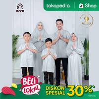 Gambar Baju Gamis Muslim Kapelan Koko Keluarga Sarimbit Katun Raudhah Cloudy - Koko Kids, XS dari AGgaya undefined 2 Tokopedia