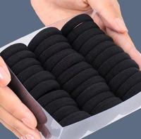 Gambar Ikat Rambut/ Kunciran Rambut Karet Korea isi 6 - Hitam Kecil dari Alat Tulis Senang undefined 2 Tokopedia
