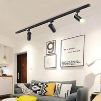 Gambar Paket Lampu sorot rell 1 Meter isi 3 spotlight track light 10 Watt - Putih, kuning 3000k  dari ONO KABEH LISTRIK KENARI undefined 1 Tokopedia