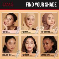 Gambar OMG Oh My Glam Cover Last Liquid Foundation - 41W SAND dari MYU Cosmetic undefined 5 Tokopedia