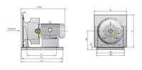 Gambar Plug Centrifugal Fan 2,2 KW Yilida SYWA 355 dari Ogaya Indonesia undefined 3 Tokopedia