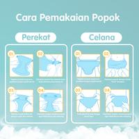 Gambar Makuku Air Diaper Comfort Fit Pants M28 - Popok Bayi dari I-Babytopia undefined 3 Tokopedia