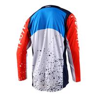 Gambar JERSEY SEPEDA CROSS TLD MTB DOWNHILL AM DH XC ROAD GRAVEL NAVY ORANGE dari WOF SPORTS undefined 2 Tokopedia