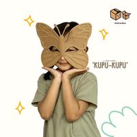 Gambar Topeng Kupu-kupu - Mainan Kardus Rakit Sendiri (DIY) dan Bermain Peran dari Ibukardus undefined 1 Tokopedia