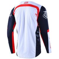 Gambar JERSEY SEPEDA CROSS TLD TRAIL MTB DOWNHILL AM DH ROAD GRAVEL RED NAVY dari WOF SPORTS undefined 2 Tokopedia