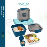 Gambar ecentio 1.1L lunch box/ kotak bekal/ kotak makan BPA Free - Biru dari .RC.Store. undefined 1 Tokopedia