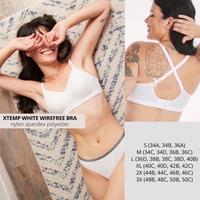 Gambar Bra Wanita Murah Tanpa Kawat Xtemp Wirefree 4 Warna - Grey, XL dari Bosshoppingsid undefined 1 Tokopedia