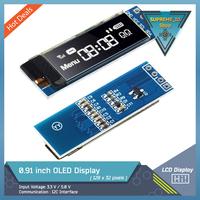 Gambar 0.91 inch 128x32 px pixels I2C IIC OLED LCD Screen Display | 3.3-5Vdc - Putih dari Supreme ID undefined 3 Tokopedia