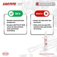 Gambar Henkel LOCTITE 567 Thread Sealant Seal Pipa Pencegah kebocoran 50 ml dari Scholtzid undefined 5 Tokopedia