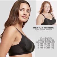 Gambar Bra Wanita Murah Tanpa Kawat Xtemp Wirefree 4 Warna - Grey, XL dari Bosshoppingsid undefined 4 Tokopedia