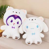 Gambar Boneka My Melodi Kuromi Cinnamoroll Pompompurin Pochaco Costum Hoddie - Cinnamorol 20cm dari Fahri Riza Toys undefined 5 Tokopedia