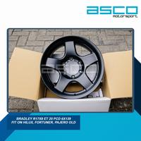 Gambar Bradley R17x8 ET 20 PCD 6x139 Fit On Hilux, Fortuner, Pajero Old dari ASCO MOTORSPORT. undefined 1 Tokopedia