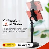 Gambar TaffSTUDIO Stand Holder Bracket Smartphone - H120-B Handphone Hape dari ZOOM777X undefined 2 Tokopedia