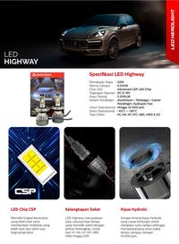 Gambar Led H4 Autovision LED Highway 6000K | Lampu LED Mobil H4 dari HS VARIASI Car Accessories undefined 5 Tokopedia