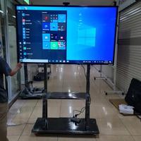 Gambar Bracket standing Tv 55-85 Inch Stand Dengan Roda bracket tv vertikal - 55-85 INCH dari Putra Bracket undefined 4 Tokopedia