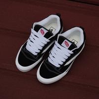 Gambar Vans Knu Skool Classic Black White Original - 40 dari Cilsortium undefined 3 Tokopedia