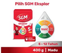 Gambar Sgm Eksplor 5+ Pro-Gressmaxx Susu Pertumbuhan Madu 400G dari K Accesories undefined 1 Tokopedia